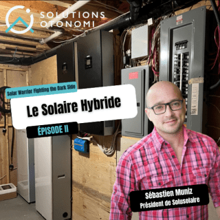 Sebastien Muniz, solar pro specialized in hybrid project looking at us